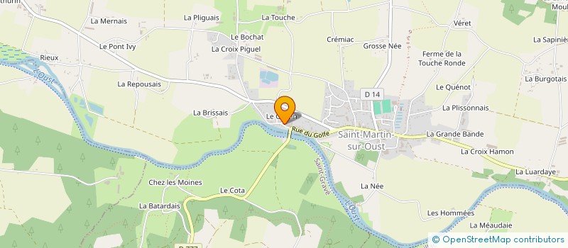 localisation de l'entreprise EFFET L'ART-SCENE  SAINT-MARTIN-SUR-OUST