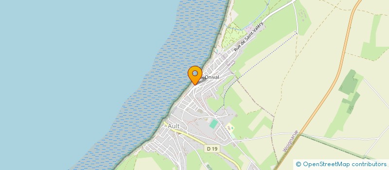 localisation de l'entreprise EFFET MER  AULT