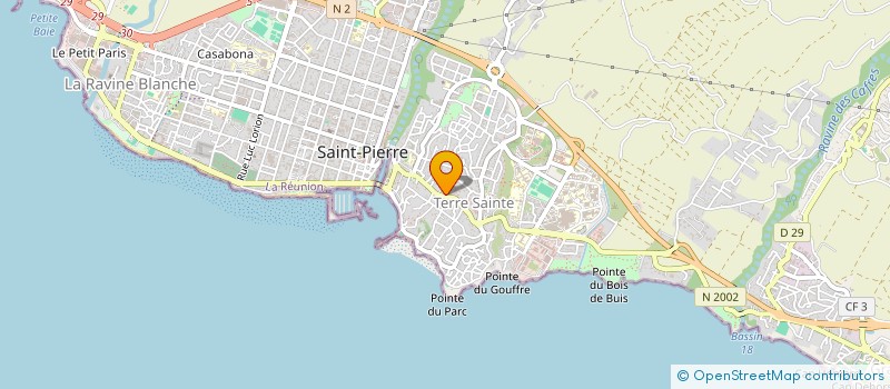 localisation de l'entreprise EFFET MER à SAINT-PIERRE