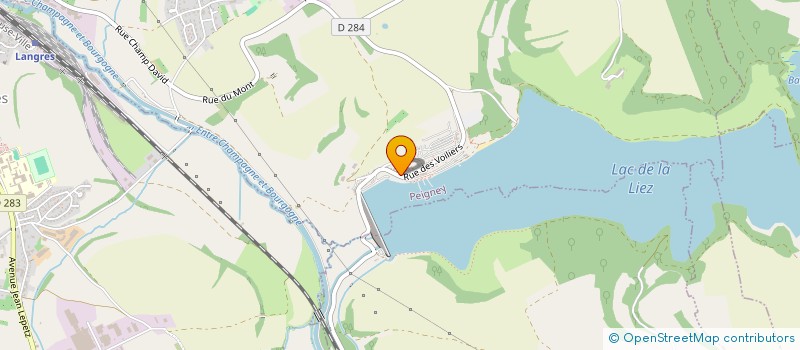 localisation de l'entreprise EFFET MER à PEIGNEY