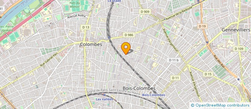 localisation de l'entreprise EFFETMERE à COLOMBES