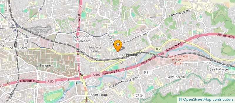 localisation de l'entreprise EFFEWEB  MARSEILLE