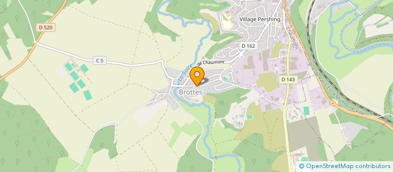 localisation de l'entreprise EFFI SCIENCE à CHAUMONT