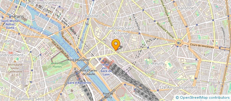 localisation de l'entreprise EFFIA PARK  PARIS