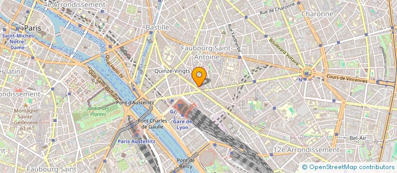 localisation de l'entreprise EFFIA WATTS QUATRE  PARIS