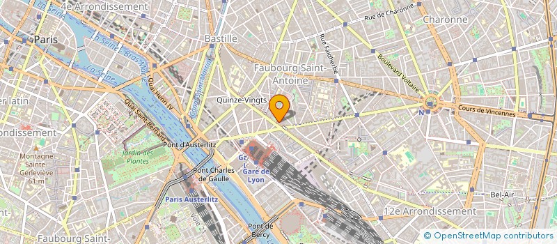 localisation de l'entreprise EFFIA WATTS SIX  PARIS