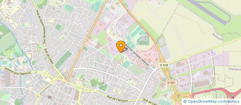 localisation de l'entreprise EFFIBAT à BEAUVAIS