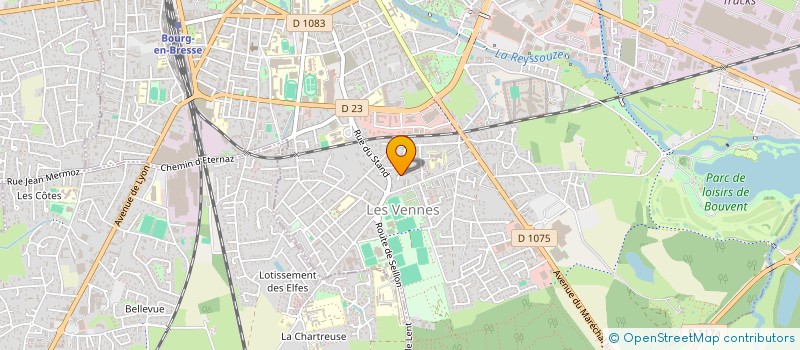 localisation de l'entreprise EFFICACE CLEAN  BOURG-EN-BRESSE