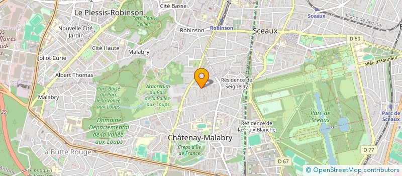 localisation de l'entreprise EFFICACE-IT  CHATENAY-MALABRY