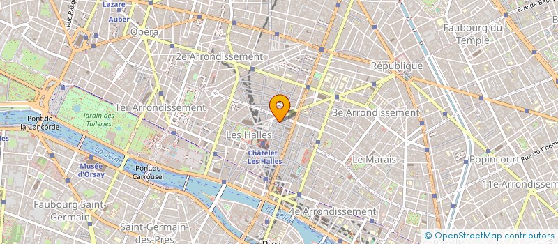 localisation de l'entreprise EFFICACITE à PARIS