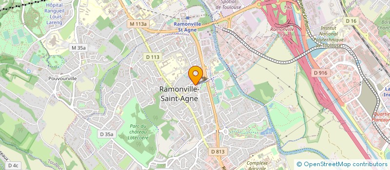 localisation de l'entreprise EFFICACITE, ACCOMPAGNEMENT ET REUSSITE (EAER) à CASTANET-TOLOSAN