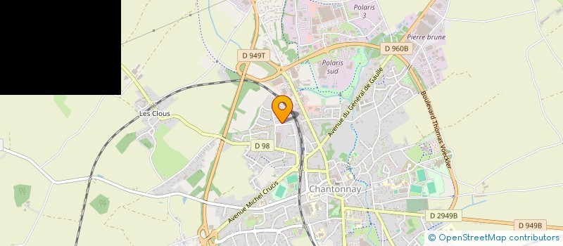 localisation de l'entreprise EFFICACITE COMMERCIALE FORMATION  ROCBARON