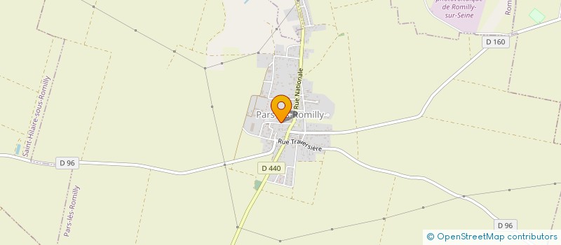 localisation de l'entreprise EFFICASH IMMO  PARS-LES-ROMILLY