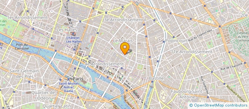 localisation de l'entreprise EFFICASSIMMO à PARIS