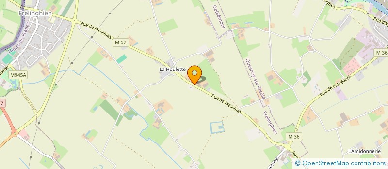localisation de l'entreprise EFFICAX EURL à FRELINGHIEN