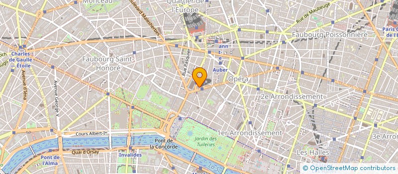 localisation de l'entreprise EFFICEO à PARIS