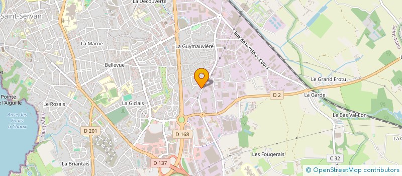 localisation de l'entreprise EFFICHECK à SAINT-MALO