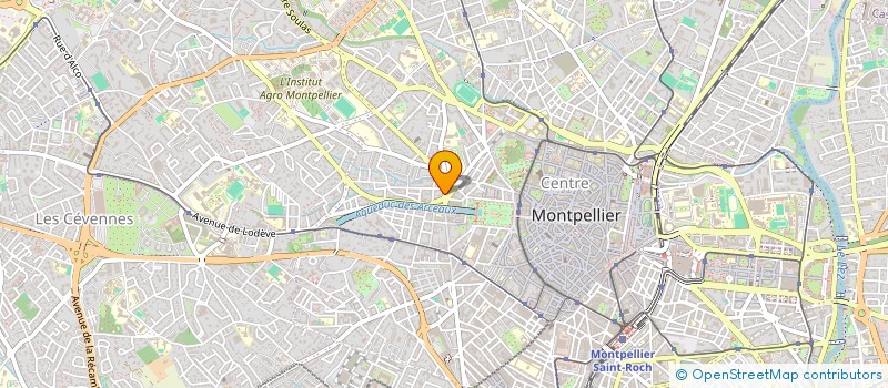 localisation de l'entreprise EFFICIENCE à MONTPELLIER