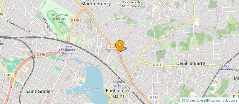 localisation de l'entreprise EFFICIENCE à MONTMORENCY