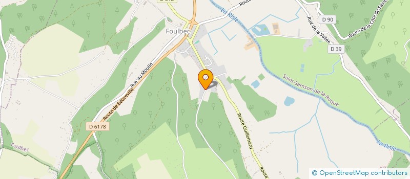 localisation de l'entreprise EFFICIENCE  FOULBEC