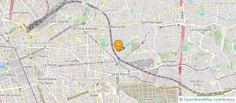 localisation de l'entreprise EFFICIENCE  MARSEILLE