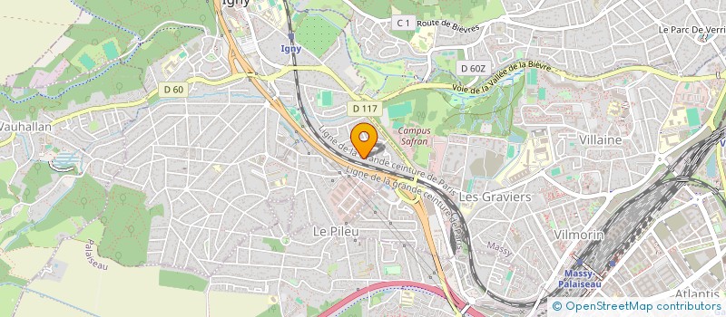 localisation de l'entreprise EFFICIENCE à IGNY