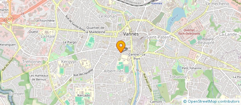 localisation de l'entreprise EFFICIENCE  VANNES