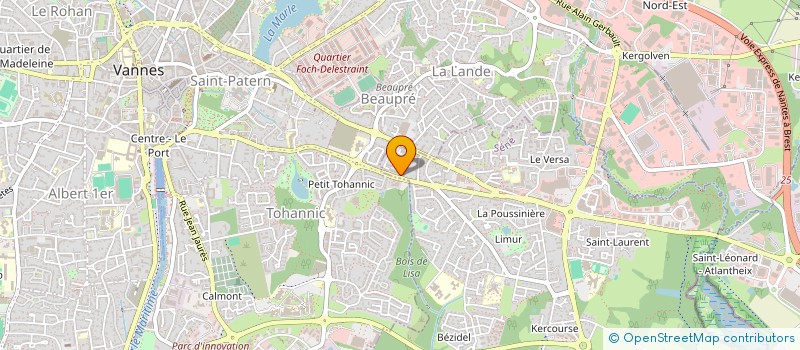 localisation de l'entreprise EFFICIENCE  SENE