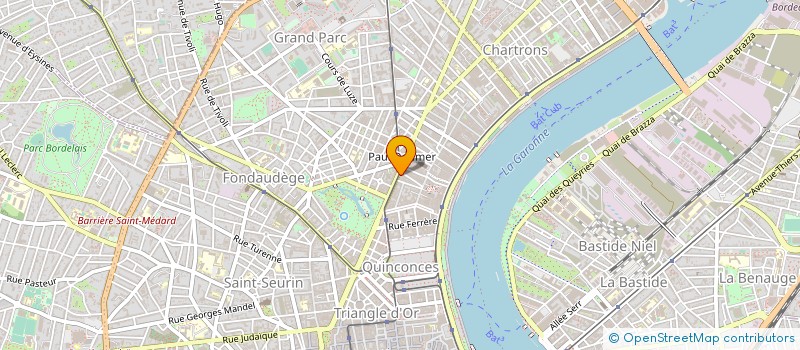 localisation de l'entreprise EFFICIENCE BORDEAUX  BORDEAUX