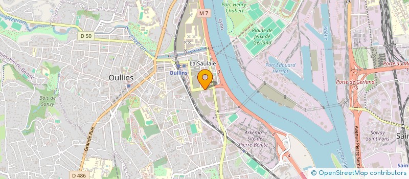 localisation de l'entreprise EFFICIENCE ET OPTIMISATION à OULLINS-PIERRE-BENITE