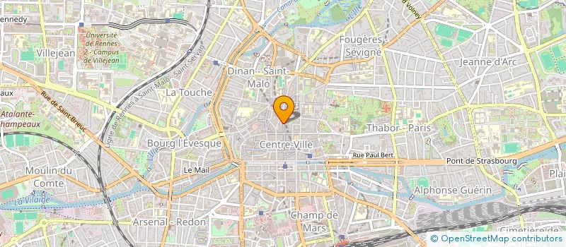 localisation de l'entreprise EFFICIENCE EXPORT à RENNES
