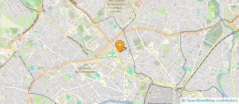 localisation de l'entreprise EFFICIENCE GROUP  MONTPELLIER
