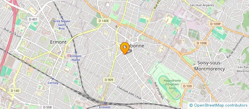 localisation de l'entreprise EFFICIENCE HOLDING à EAUBONNE