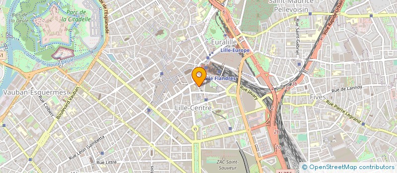 localisation de l'entreprise EFFICIENCE LILLE à LILLE