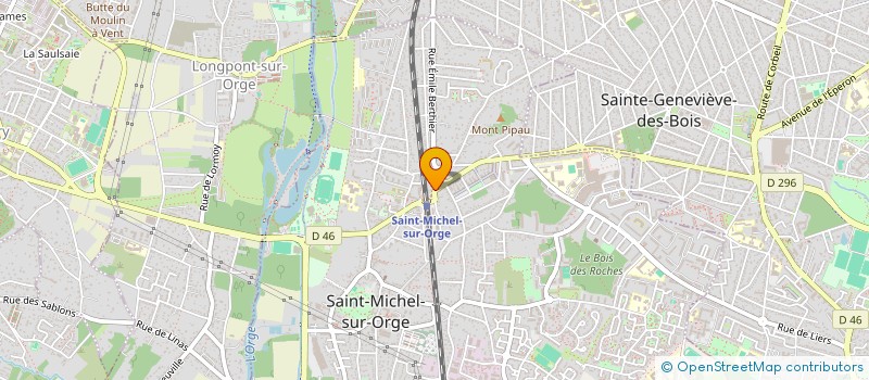 localisation de l'entreprise EFFICIENCE NETWORKS  SAINT-MICHEL-SUR-ORGE