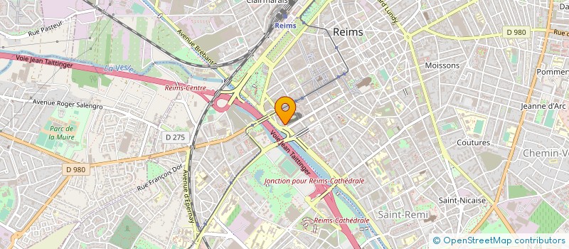 localisation de l'entreprise EFFICIENCE PAYS CHAMPENOIS  REIMS