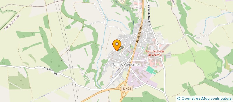 localisation de l'entreprise EFFICIENCE QSE à SAINTS-GEOSMES