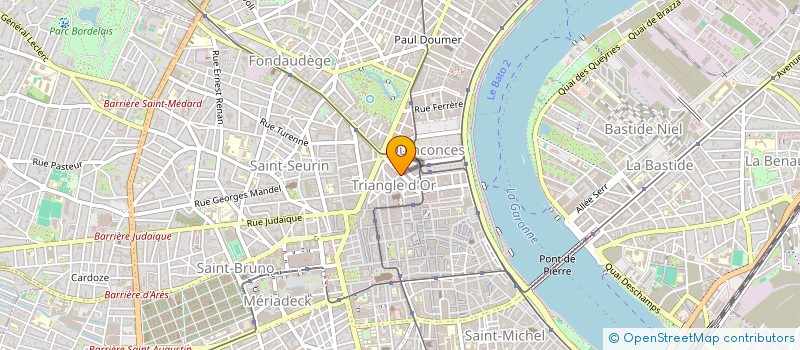 localisation de l'entreprise EFFICIENCY AI  BORDEAUX