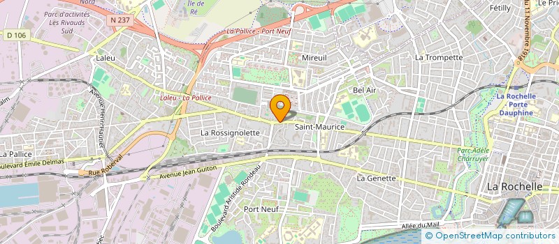 localisation de l'entreprise EFFICIENSEA à LA ROCHELLE
