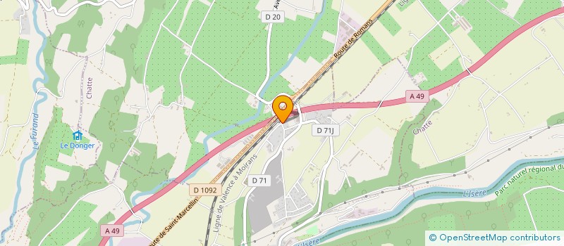 localisation de l'entreprise EFFICIENSIA  LA SONE