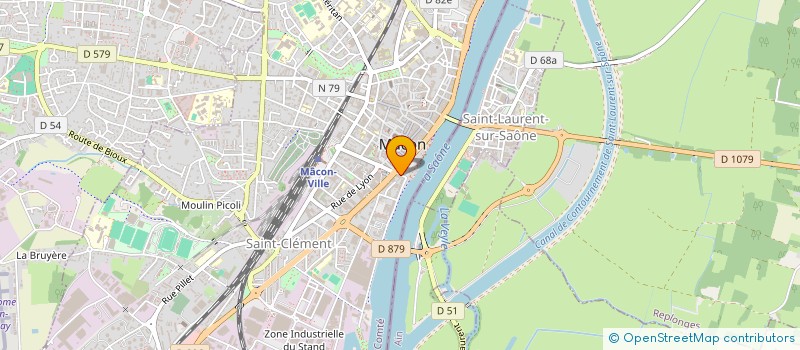 localisation de l'entreprise EFFICIENT à MACON