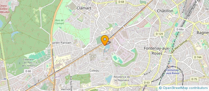 localisation de l'entreprise EFFICIENT ADVISORY HOLDING à CLAMART
