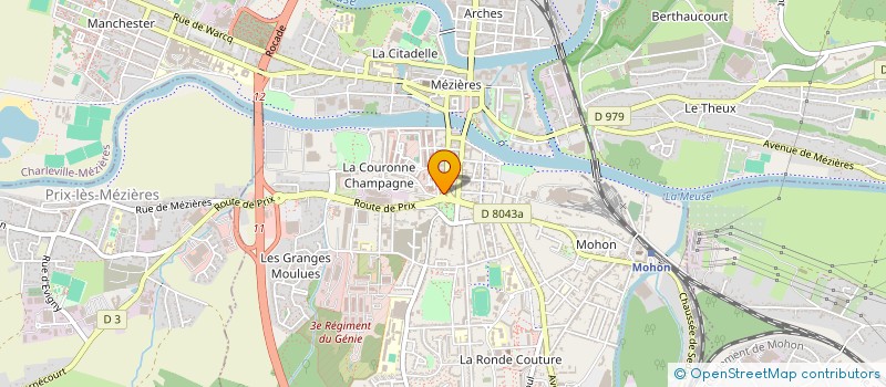 localisation de l'entreprise EFFICIENT EXPERTISE à CHARLEVILLE-MEZIERES