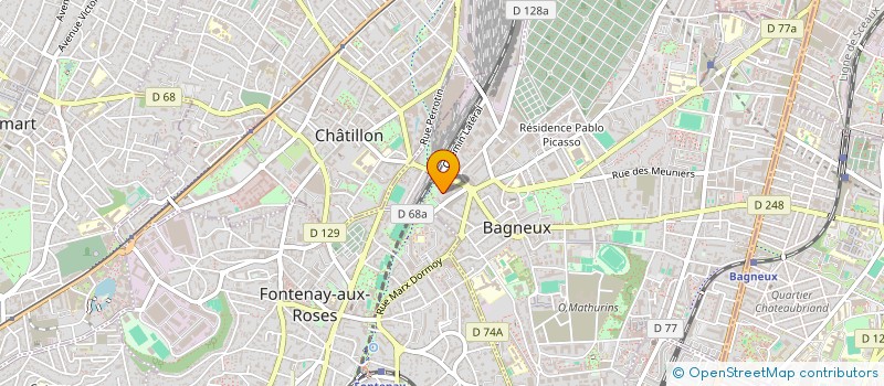 localisation de l'entreprise EFFICIENTIA STRATEGY à BAGNEUX