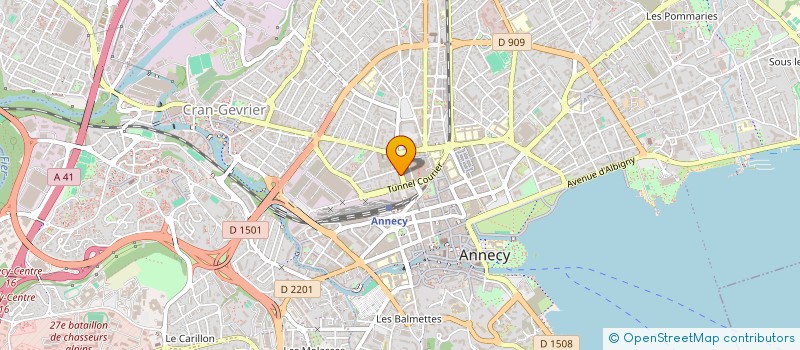 localisation de l'entreprise EFFICIMM à ANNECY