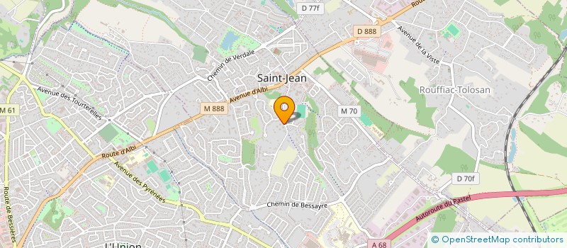 localisation de l'entreprise EFFICIVENTES à SAINT-JEAN