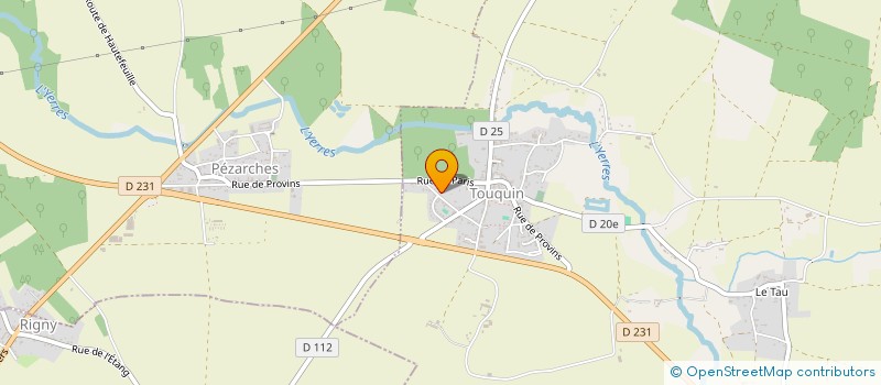 localisation de l'entreprise EFFICLIMAT  TOUQUIN