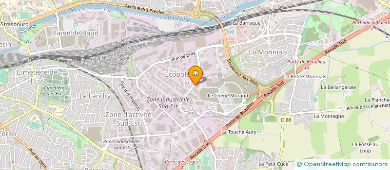 localisation de l'entreprise EFFICREANCES à CESSON-SEVIGNE