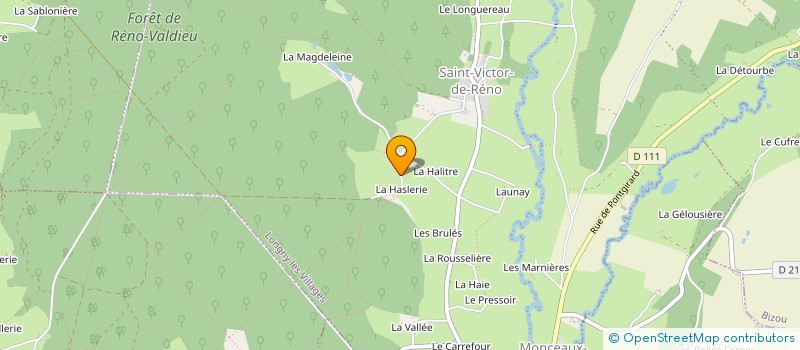 localisation de l'entreprise EFFIE MACPHEE à LONGNY LES VILLAGES