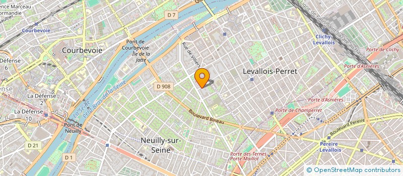 localisation de l'entreprise EFFIE PRODUCTION à NEUILLY-SUR-SEINE
